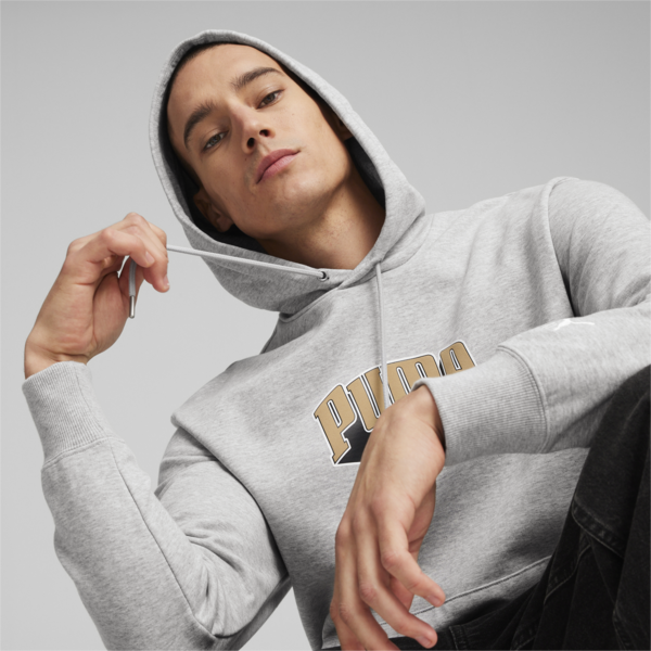 Buzo PUMA TEAM para hombre, Light Gray Heather, large-ARG