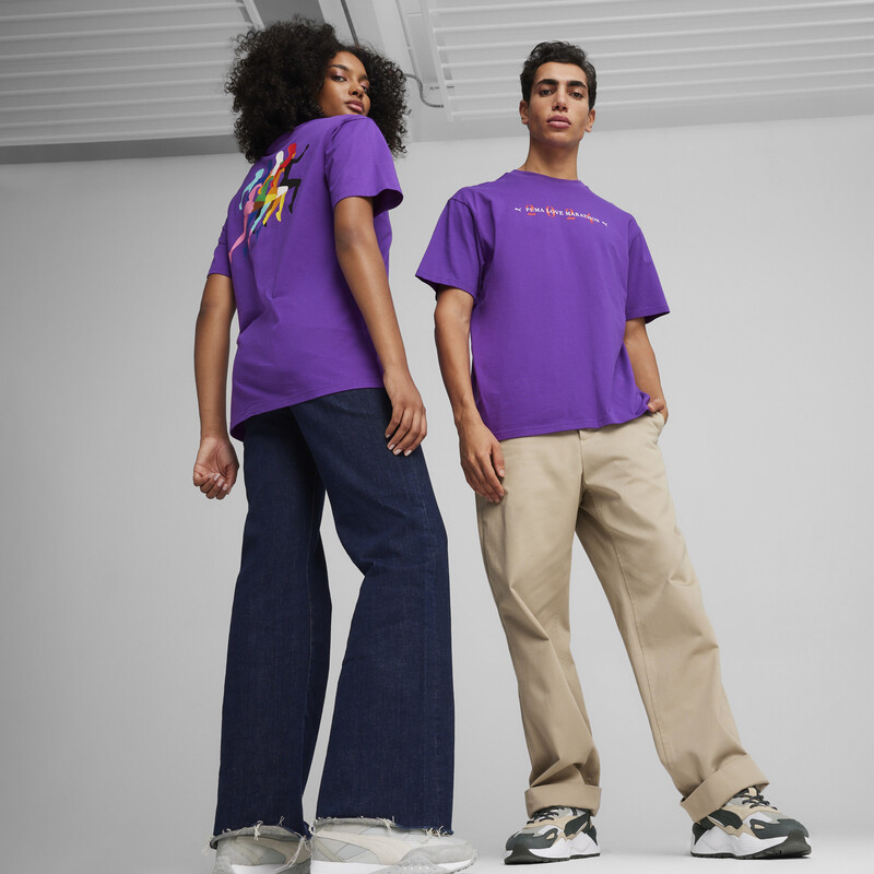 

PUMA LOVE MARATHON Graphic Unisex T-shirt