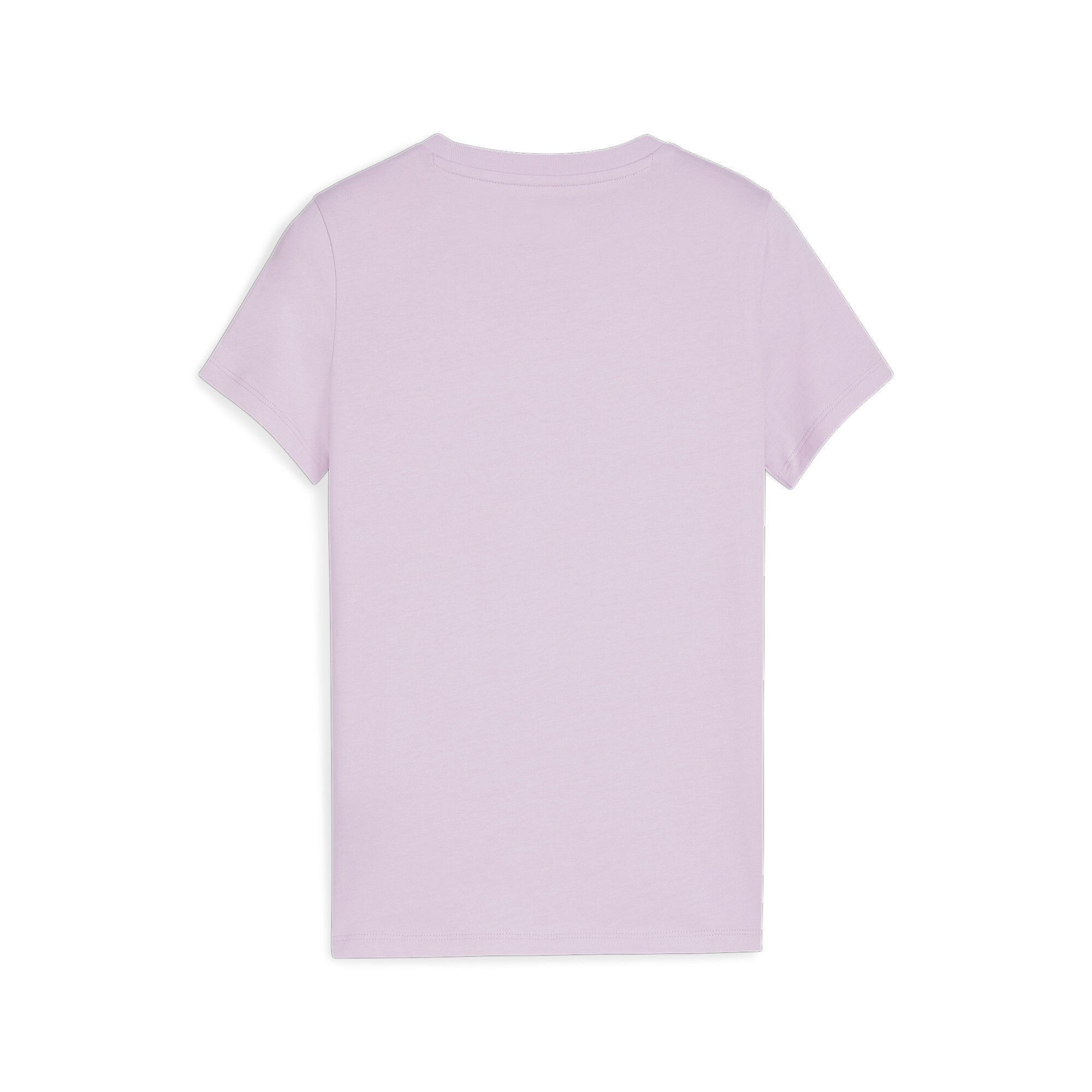 PUMA CLASSICS SNFLR Logo T-Shirt In Purple, Size 13-14 Youth
