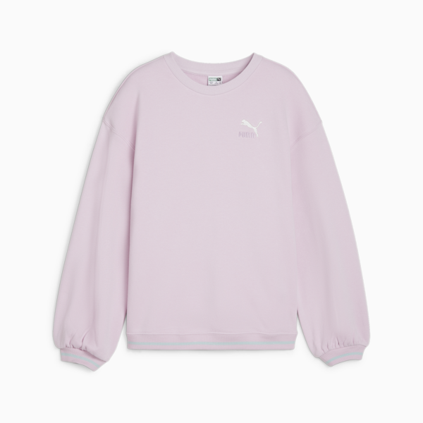 CLASSICS Match Point Youth Sweatshirt, Grape Mist, large-ZAF