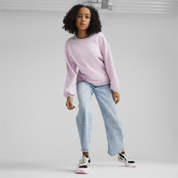 CLASSICS Match Point Youth Sweatshirt, Grape Mist, large-ZAF