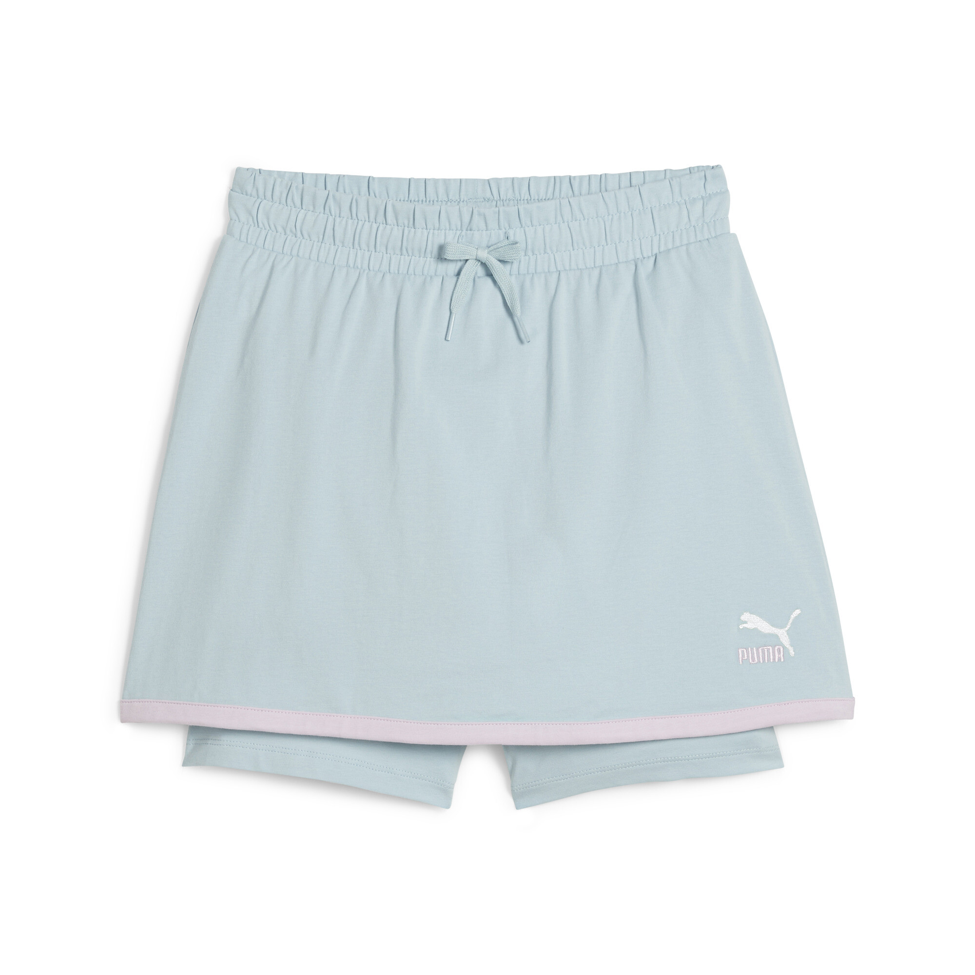 PUMA CLASSICS Match Point Skort In Blue, Size 13-14 Youth