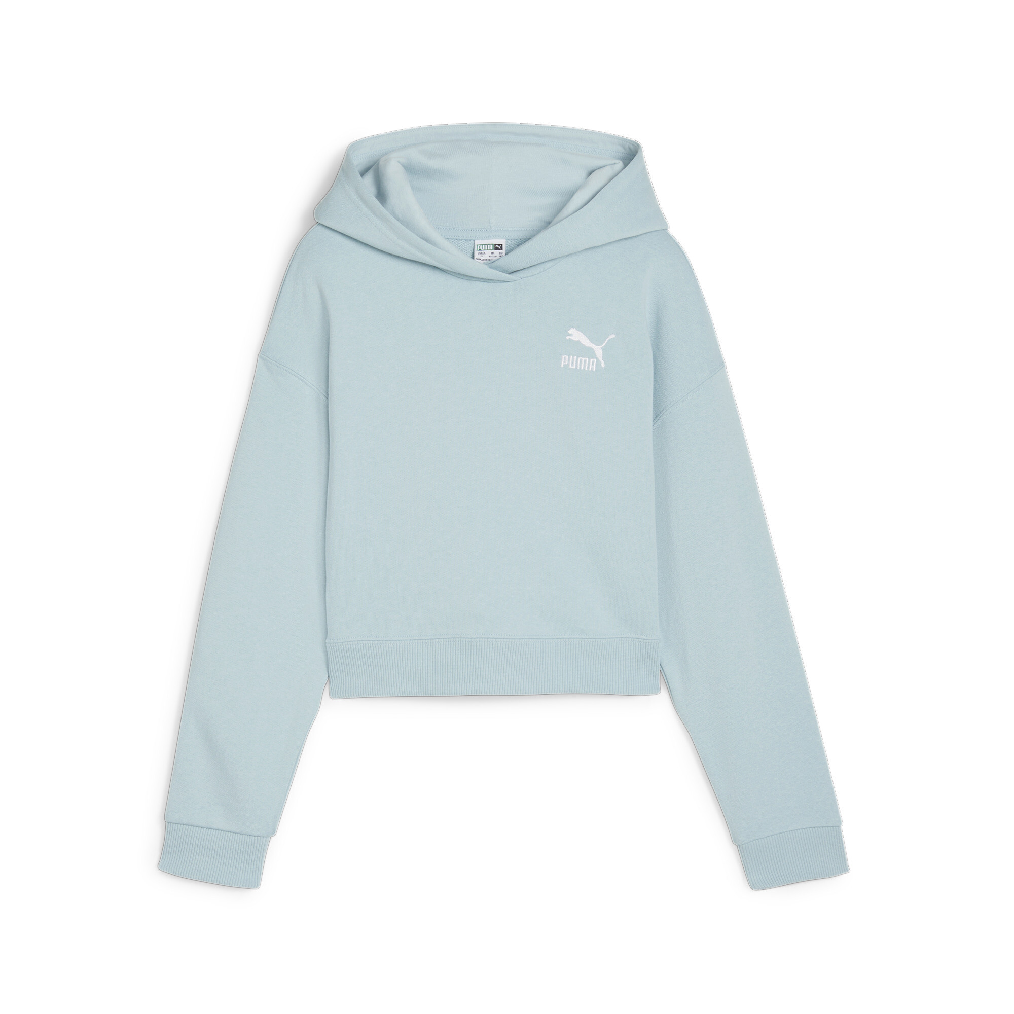 PUMA BETTER CLASSICS Girls' Hoodie In Blue, Size 15-16 Youth