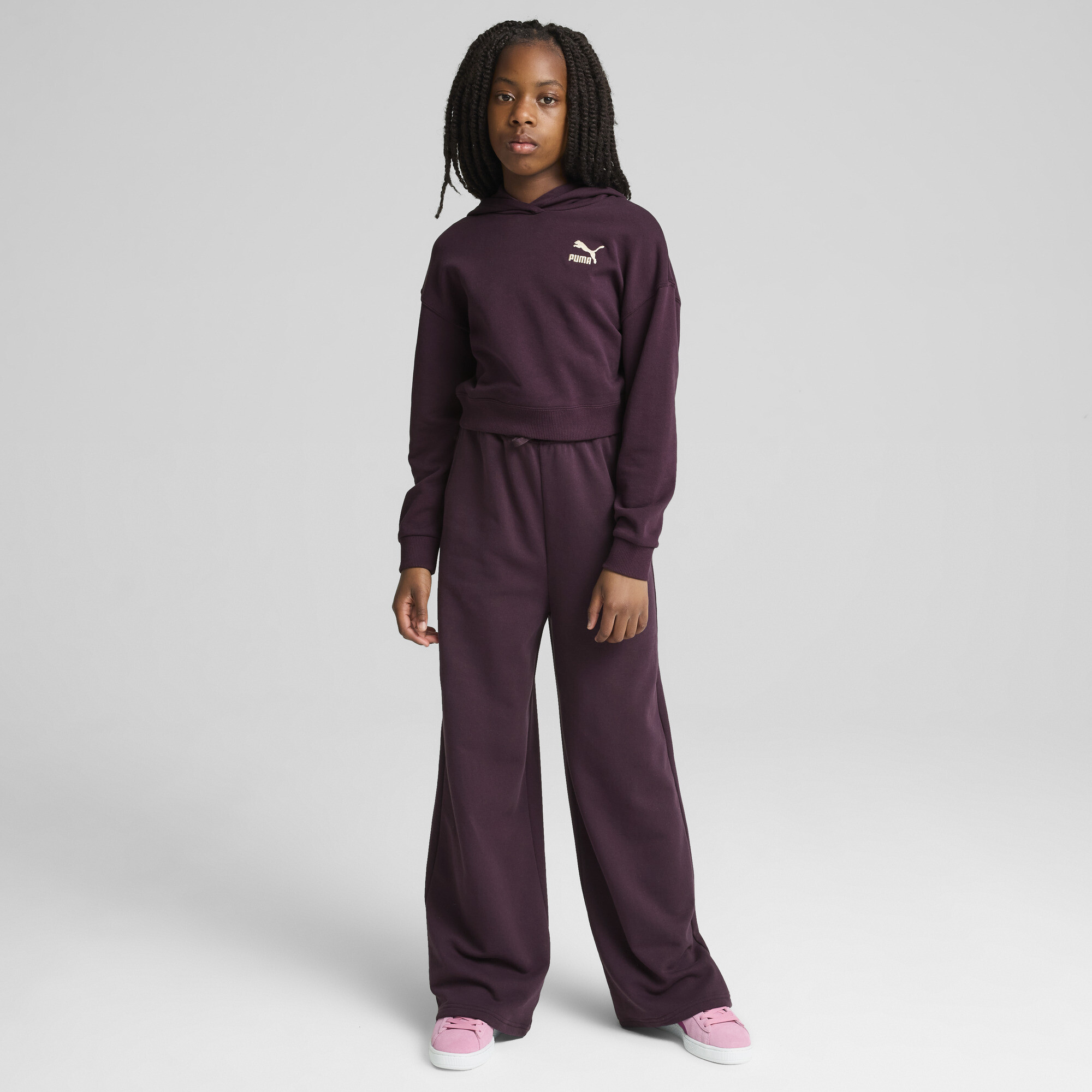 Puma BETTER CLASSICS Youth Pants, Purple, Size 13-14Y, Kids