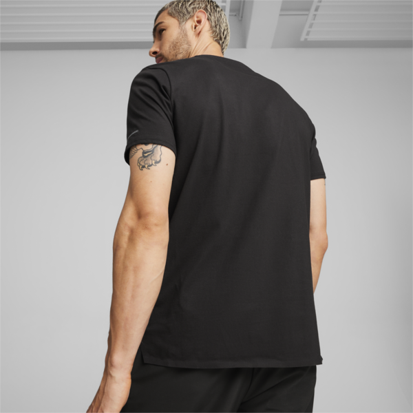Playera para hombre Porsche Design Essential, PUMA Black, large-MEX