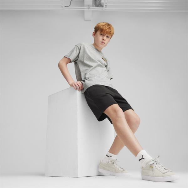 Shorts adolescentes BETTER CLASSICS, PUMA Black, large-MEX