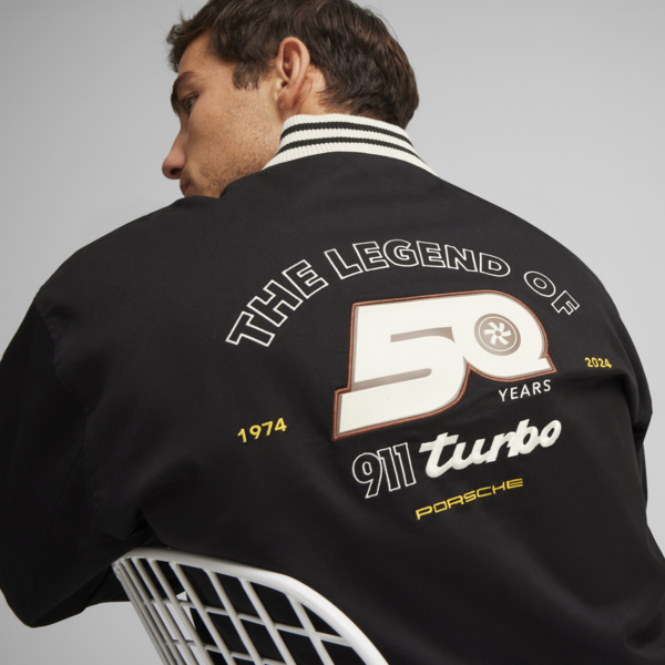 Campera estilo bomber Porsche Legacy Statement, PUMA Black, large-ARG