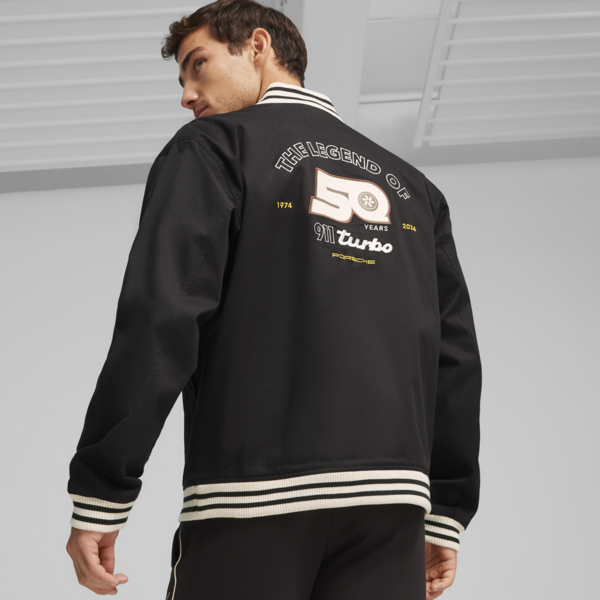 Campera estilo bomber Porsche Legacy Statement, PUMA Black, large-ARG