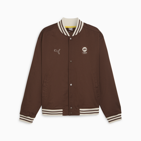 Campera estilo bomber Porsche Legacy Statement, Chestnut Brown, large-ARG