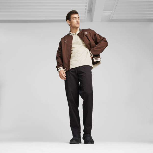 Campera estilo bomber Porsche Legacy Statement, Chestnut Brown, large-ARG