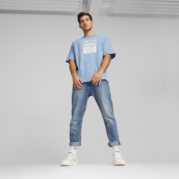 Remera Porsche Legacy Statement, Zen Blue, large-ARG