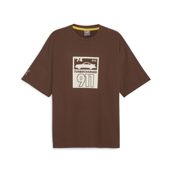 Remera Porsche Legacy Statement, Chestnut Brown, large-ARG