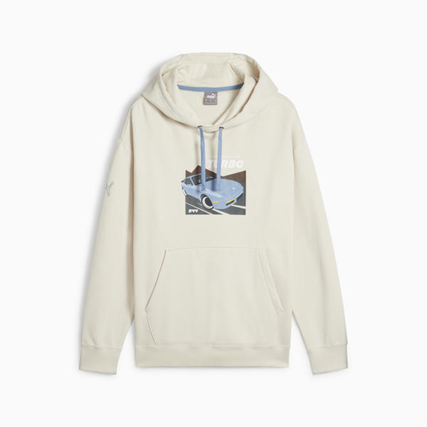 Porsche Legacy 944 Men's Motorsport Graphic Hoodie, Alpine Snow, large-ZAF