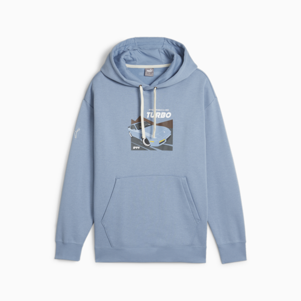 Buzo con capucha Porsche Legacy 944 Motorsport Graphic para hombre, Zen Blue, large-ARG