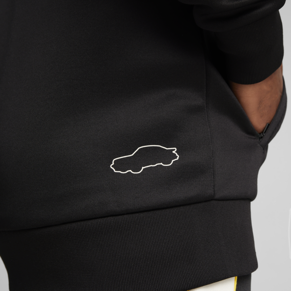 Porsche Legacy MT7 Men's Motorsport Track Jacket, PUMA Black, large-ZAF