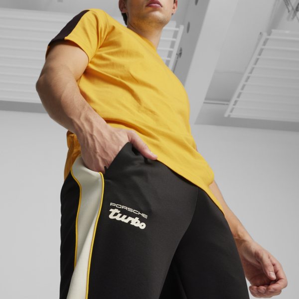 Porsche Legacy MT7 Men's Motorsport Track Pants, PUMA Black, large-ZAF
