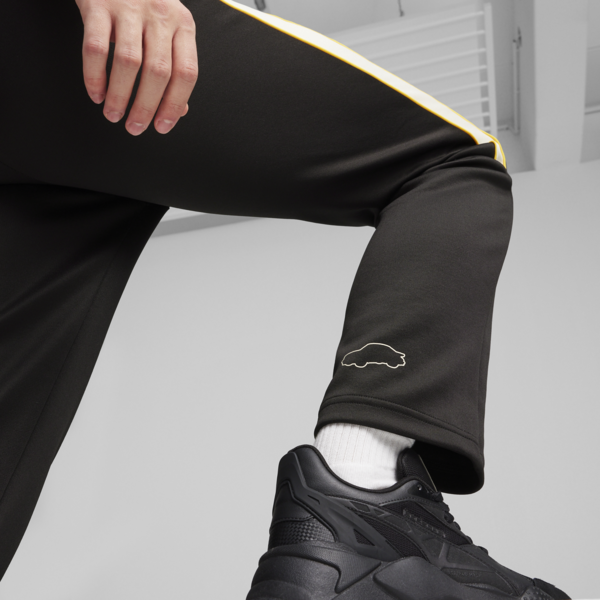 Porsche Legacy MT7 Men's Motorsport Track Pants, PUMA Black, large-ZAF
