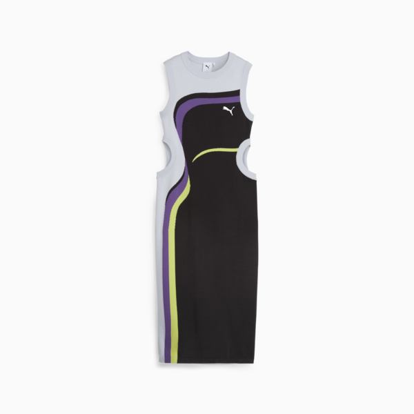 372.5 Women's Dress, PUMA Black, large-ZAF