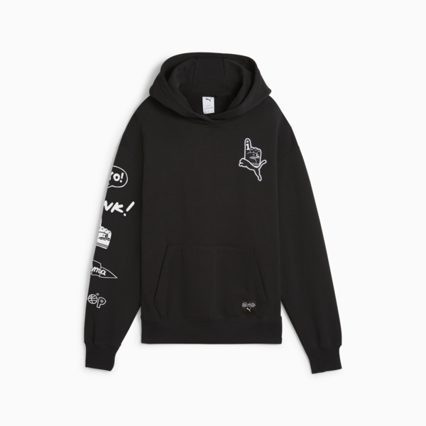 PUMA x SOPHIA CHANG Women's Hoodie, PUMA Black, large-ZAF