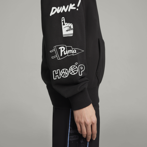 PUMA x SOPHIA CHANG Women's Hoodie, PUMA Black, large-ZAF