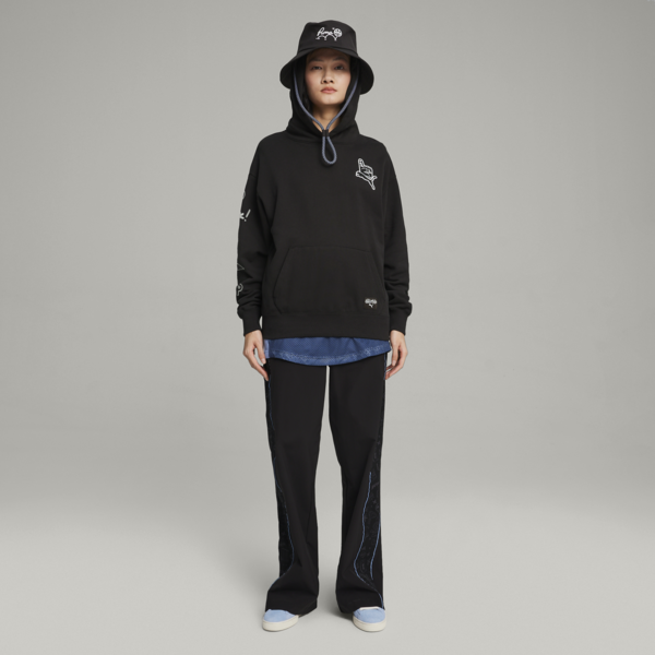 PUMA x SOPHIA CHANG Women's Hoodie, PUMA Black, large-ZAF