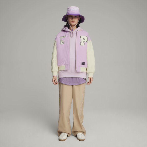 Buzo con capucha para mujer PUMA x SOPHIA CHANG, Grape Mist, large-ARG