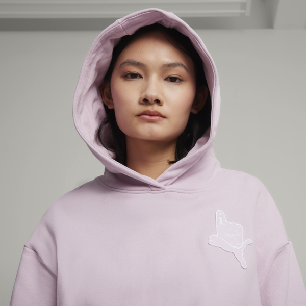 Buzo con capucha para mujer PUMA x SOPHIA CHANG, Grape Mist, large-ARG