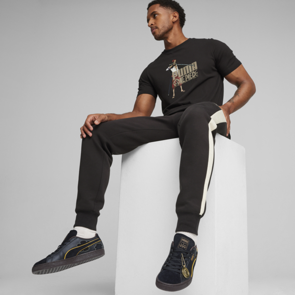 Remera estampada PUMA x ONE PIECE, PUMA Black, large-ARG