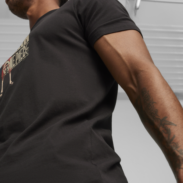 Remera estampada PUMA x ONE PIECE, PUMA Black, large-ARG