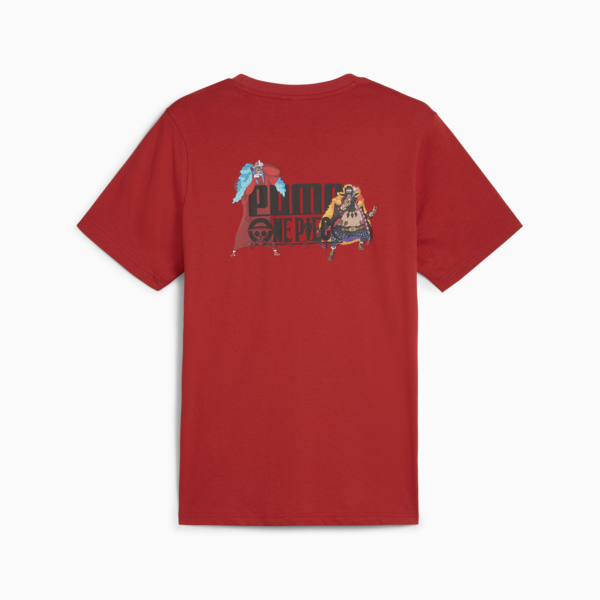 Remera estampada PUMA x ONE PIECE, Club Red, large-ARG