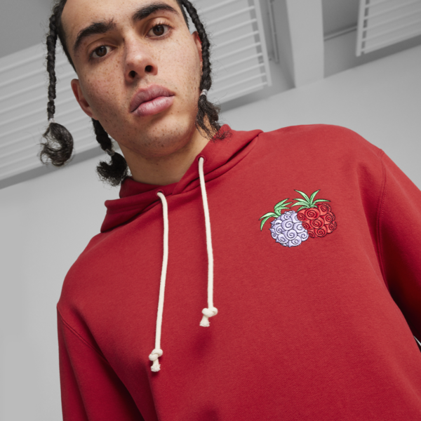 Buzo con capucha PUMA x ONE PIECE, Club Red, large-ARG