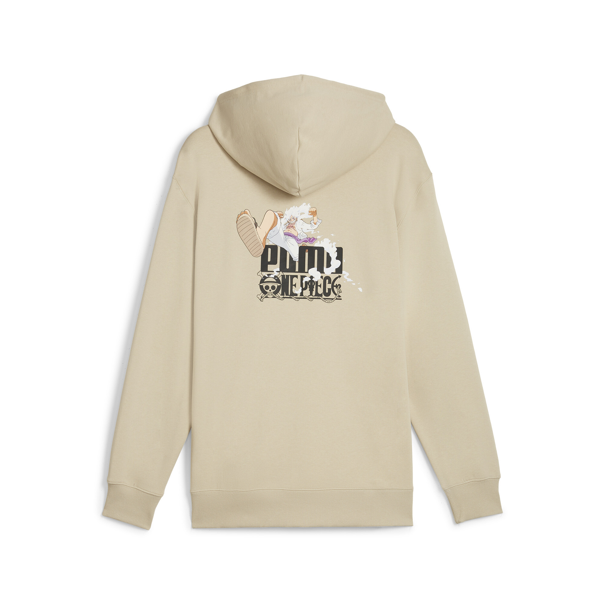 Men's Puma X ONE PIECE's Hoodie, Beige, Size S, Clothing