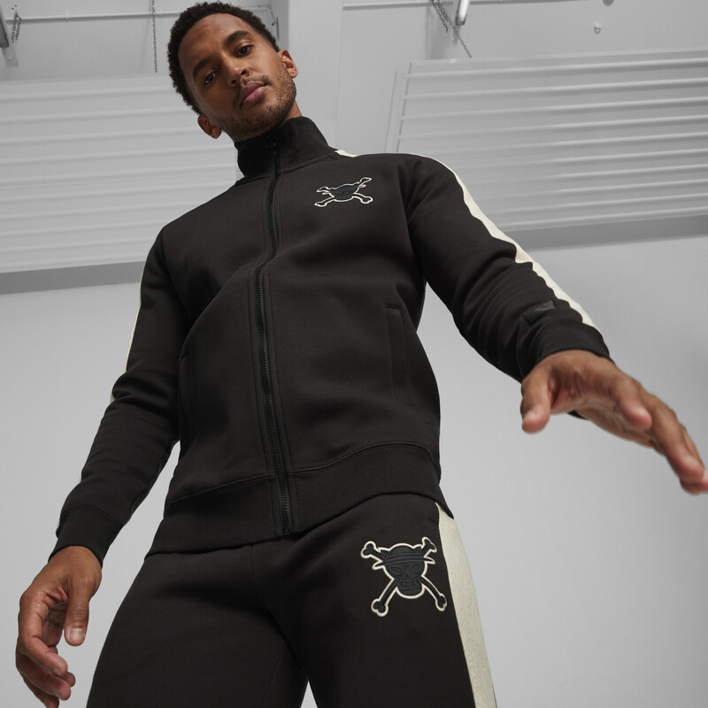 Men's PUMA X ONE PIECE T7 Jacket in Black size S