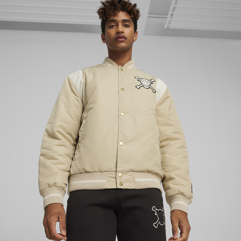 Men's PUMA X ONE PIECE Jacket in Putty size M