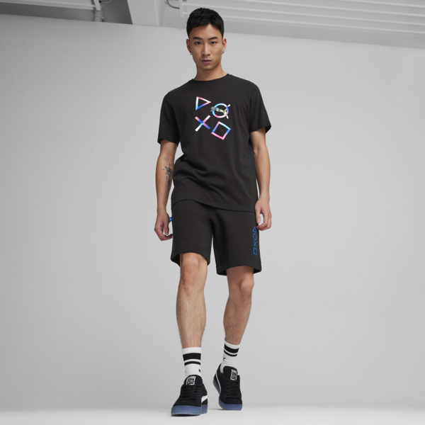 Remera PUMA x PLAYSTATION, PUMA Black, large-ARG