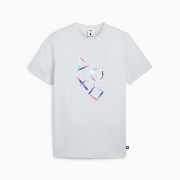 Remera PUMA x PLAYSTATION, Silver Mist, large-ARG