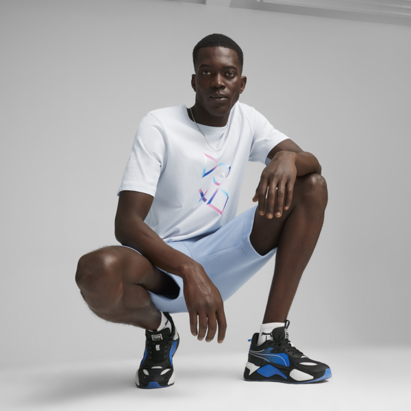 Remera PUMA x PLAYSTATION, Silver Mist, large-ARG