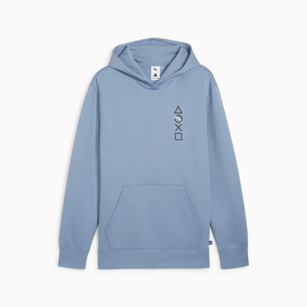 PUMA x PLAYSTATION Hoodie, Zen Blue, large-ZAF