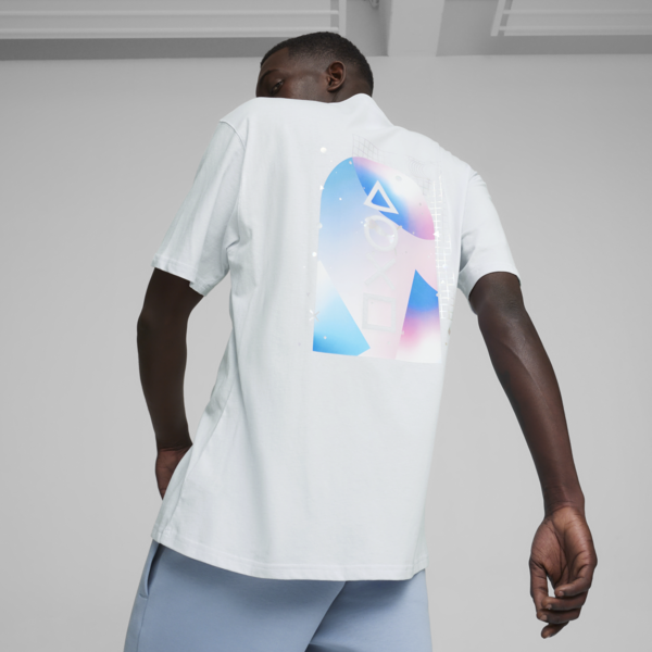 Remera PUMA x PLAYSTATION, Silver Mist, large-ARG