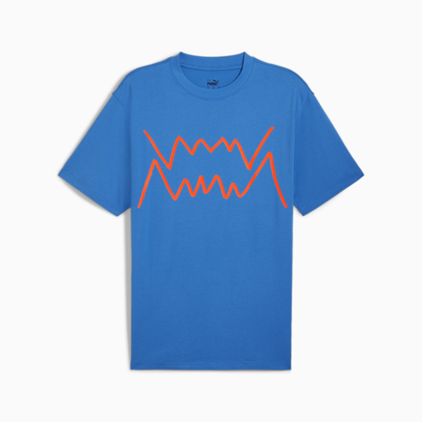 Remera de basketball Jaws Core para hombre, Ultra Blue, large-ARG