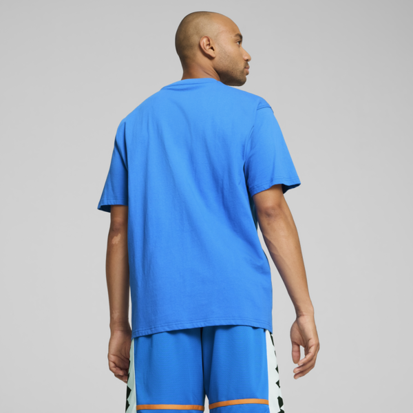 Remera de basketball Jaws Core para hombre, Ultra Blue, large-ARG