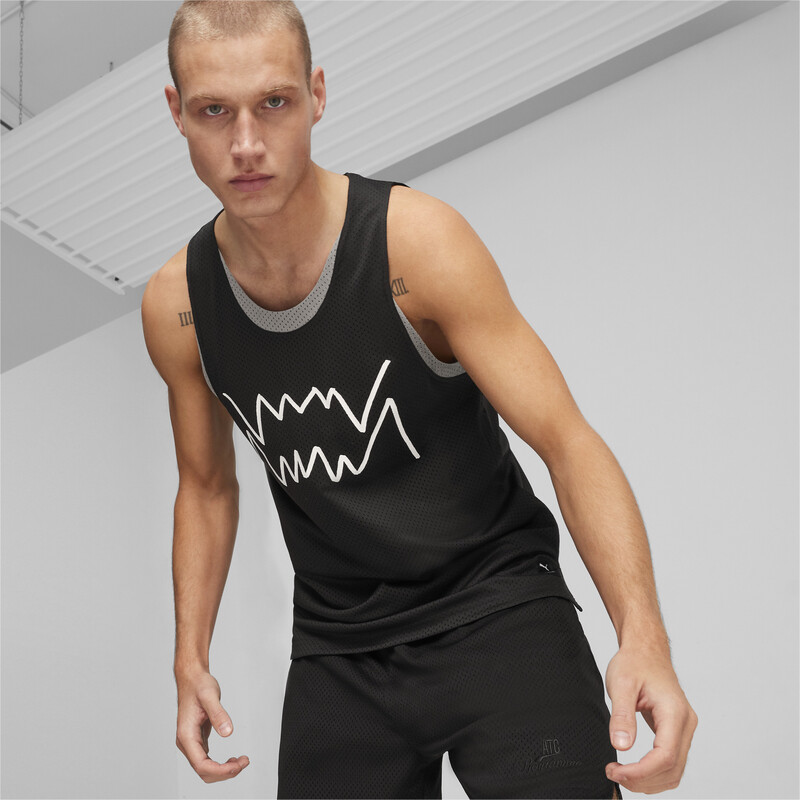 

Men's PUMA Jaws Core Basketball Tank