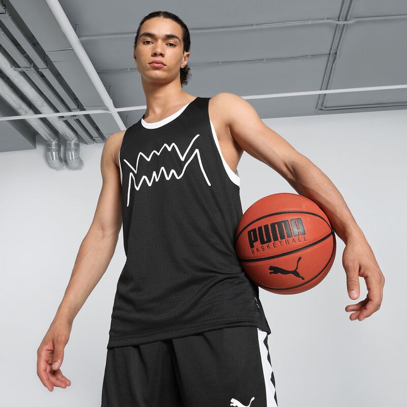 

Men's PUMA Jaws Core Basketball Tank