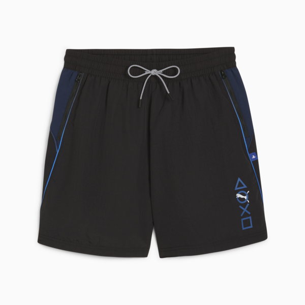 Shorts PUMA x PLAYSTATION, PUMA Black, large-ARG