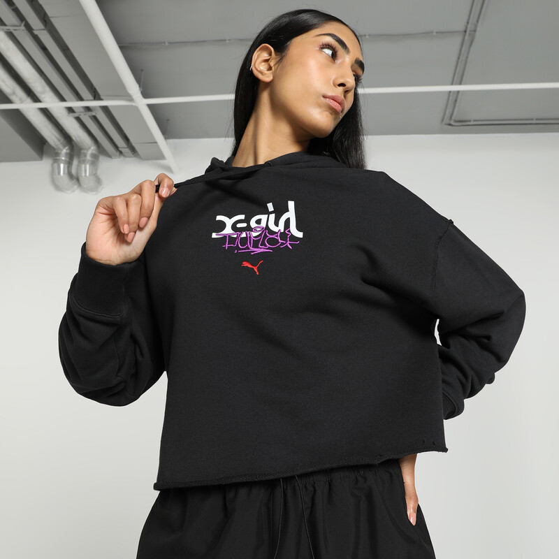 PUMA X X-GIRL Hoodie in Black size S