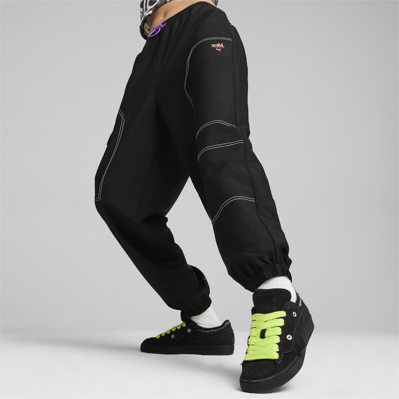 PUMA X X-GIRL Cargo Pants in Black size S