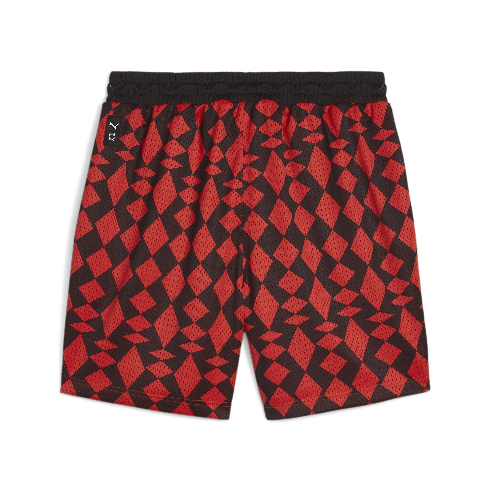 Men's PUMA Big Joker Basketball Shorts In Red, Size Large, Polyester