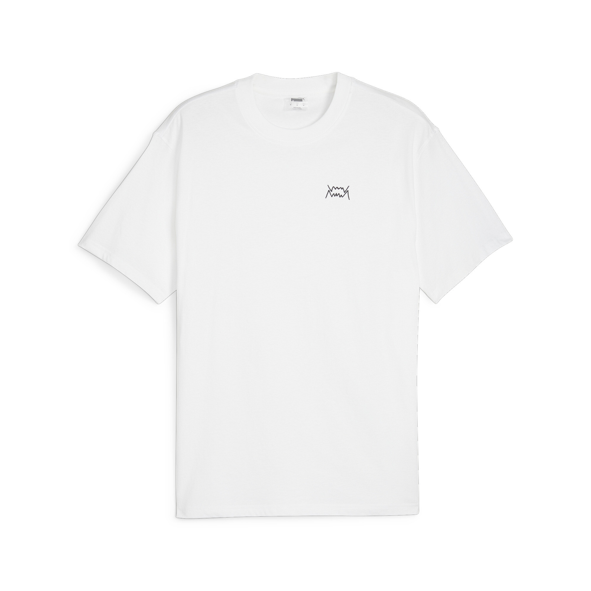 Men's Puma Jaws EMB Core's T-Shirt, White, Size S, Sport