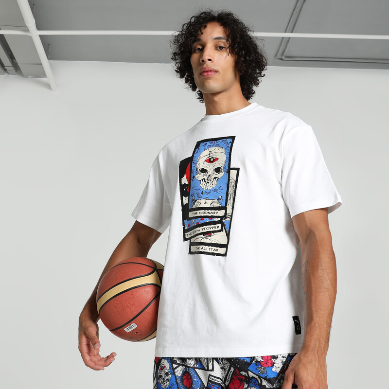 

Men's PUMA Hoops Deck Basketball T-shirt