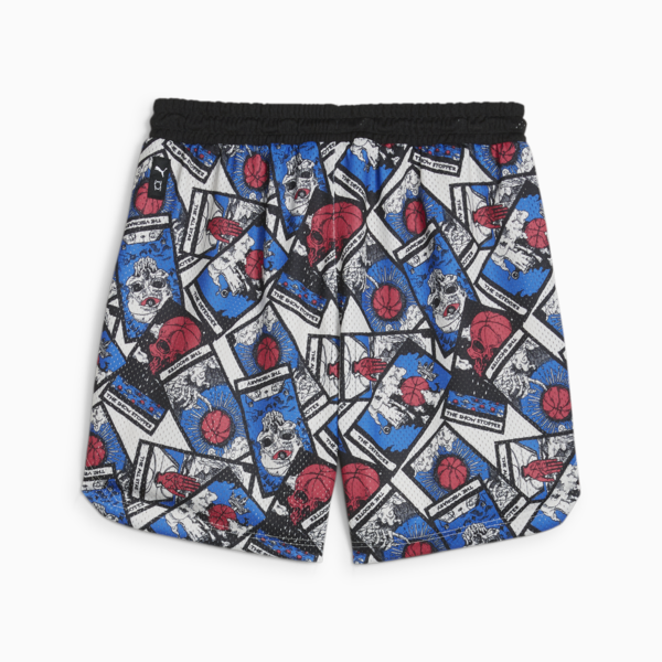 Shorts de básquet In Your Cards para hombre, Alpine Snow-AOP, large-ARG